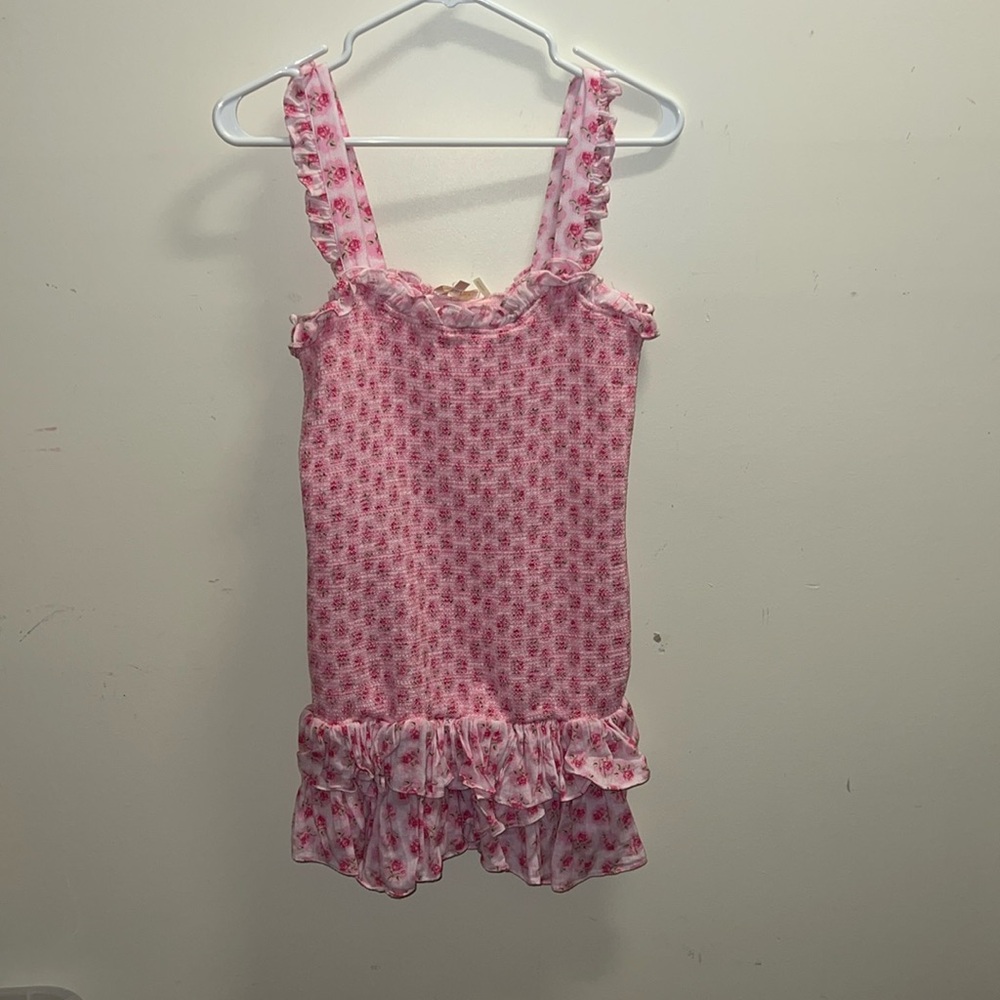 Love Shack Fancy- Breyer Dress- pink Divine